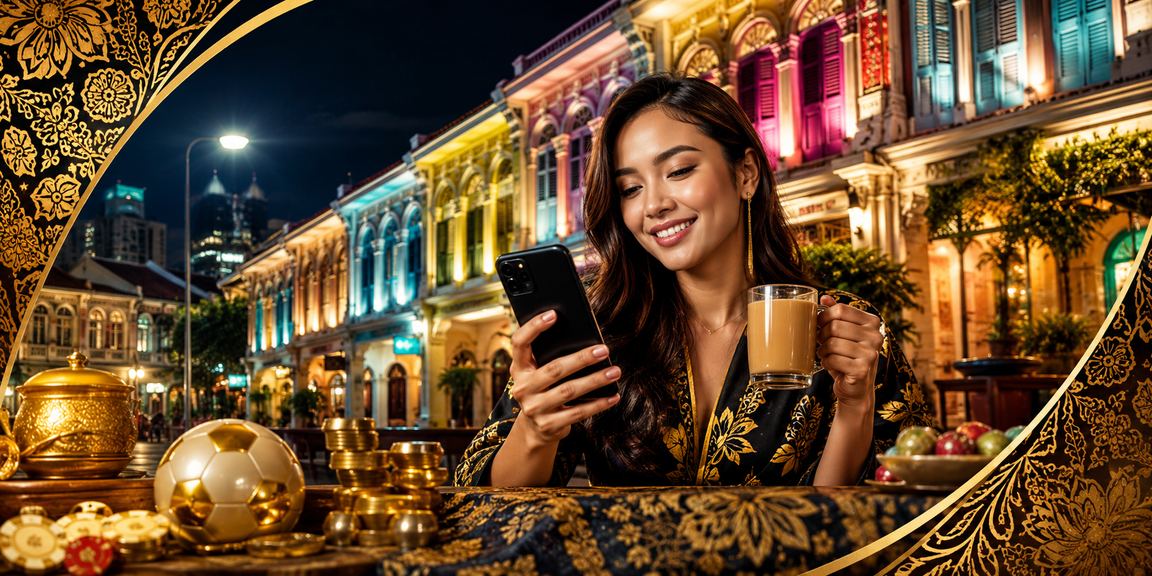 Paparan mudah alih kasino dengan seni batik di Penang